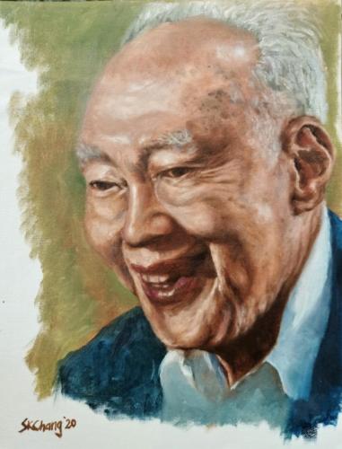 Mr Lee Kuan Yew, former prime minister and founder of Singapore